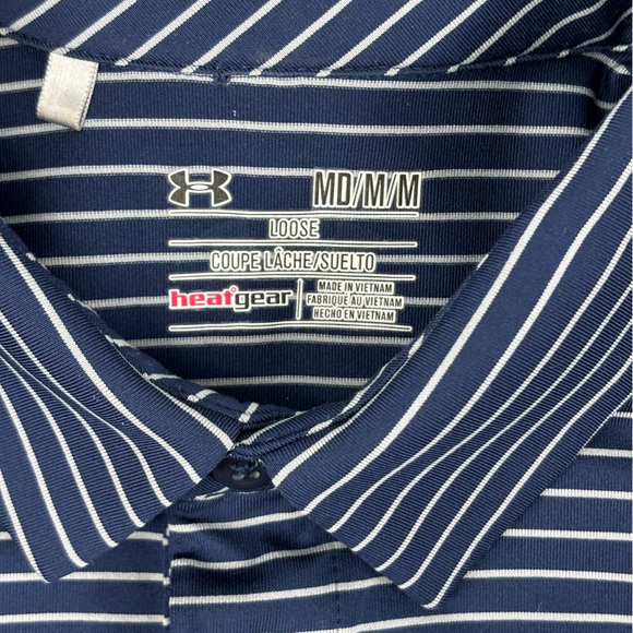 Under Armour- Golf Polo- Medium- Like‎ New!! - Picture 2 of 2